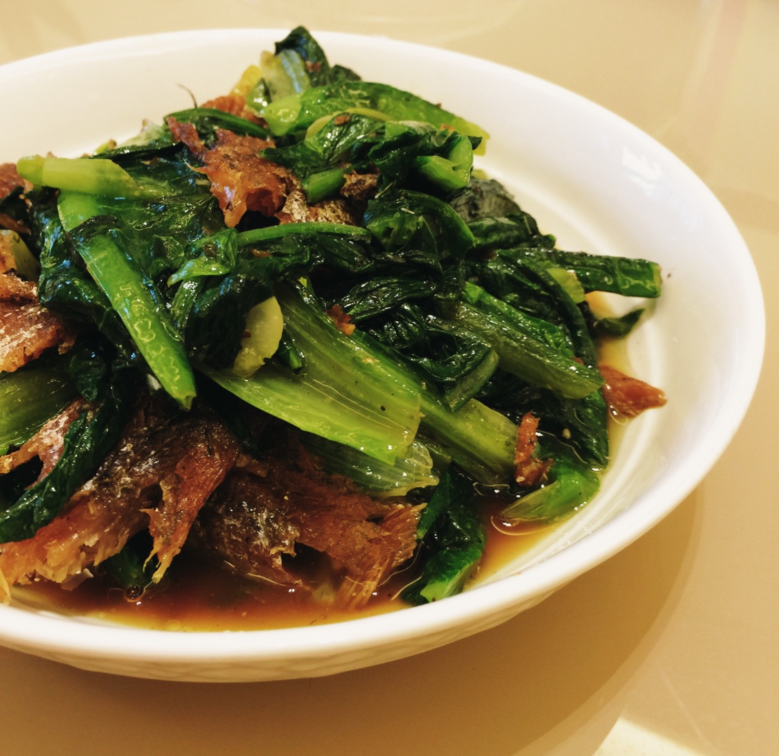 豆豉鲮鱼油麦菜
