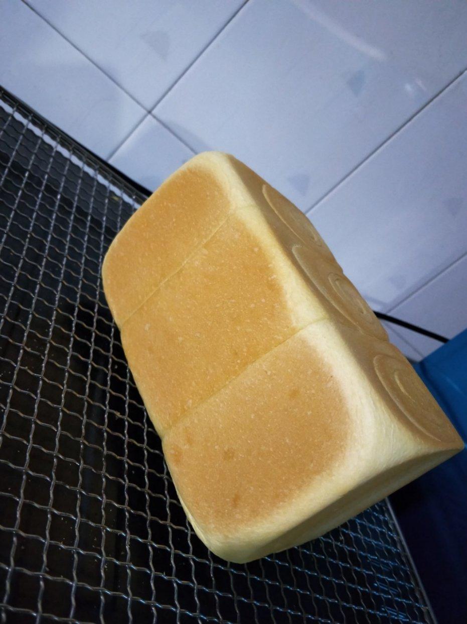 超棒的炼乳吐司只需一次发酵(450g土司盒x2)