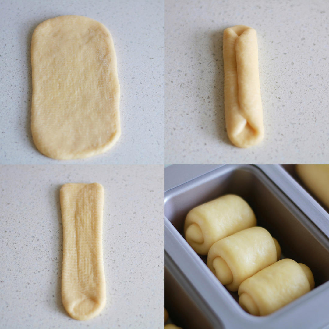 纯奶手撕吐司的做法 步骤1