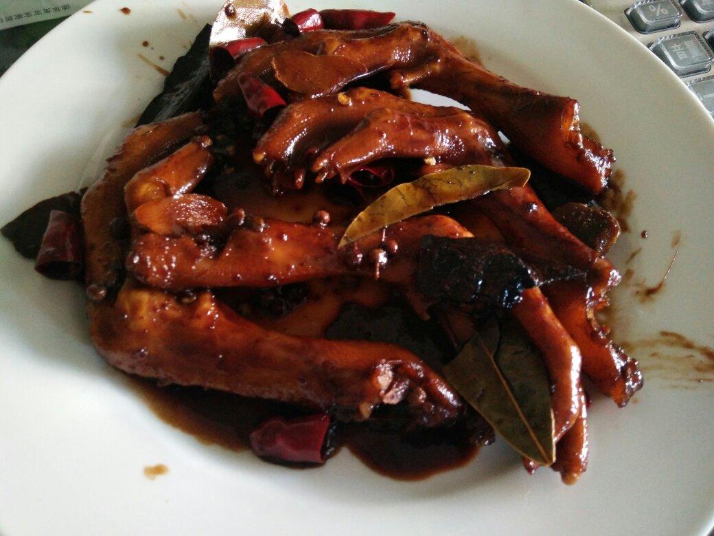 周黑鸭味～～～鸭翅 鸭爪