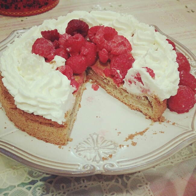 果子学校红茶戚风蛋糕