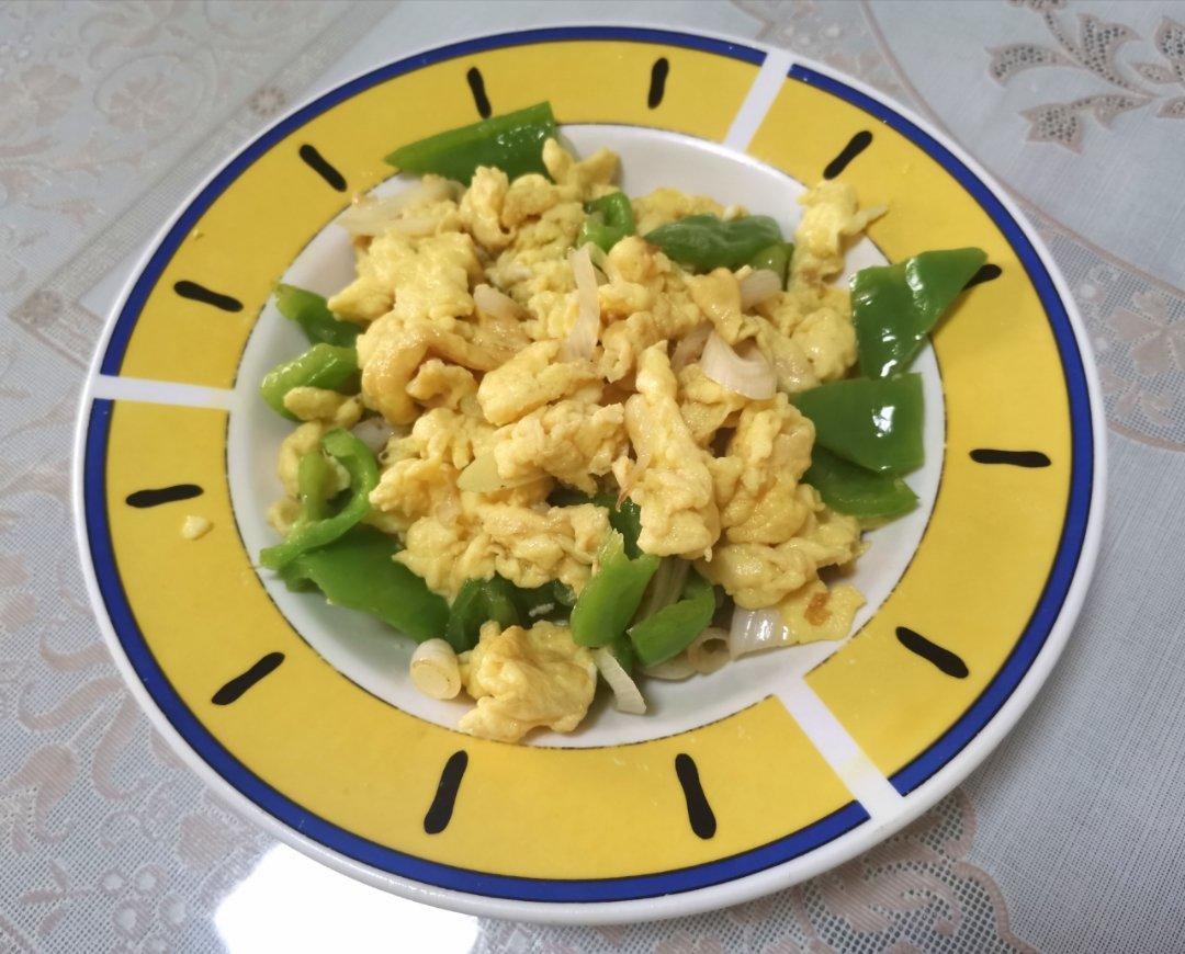 青椒炒鸡蛋