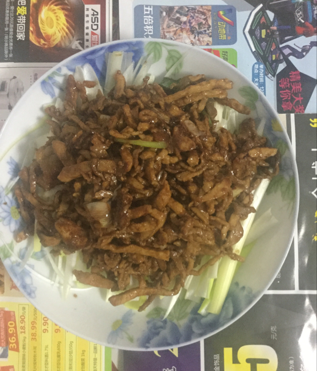 京酱肉丝