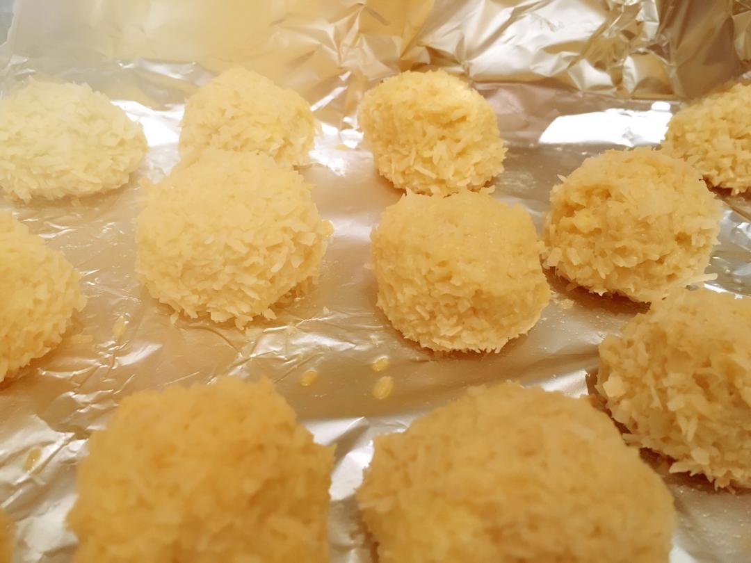 黄金椰丝球