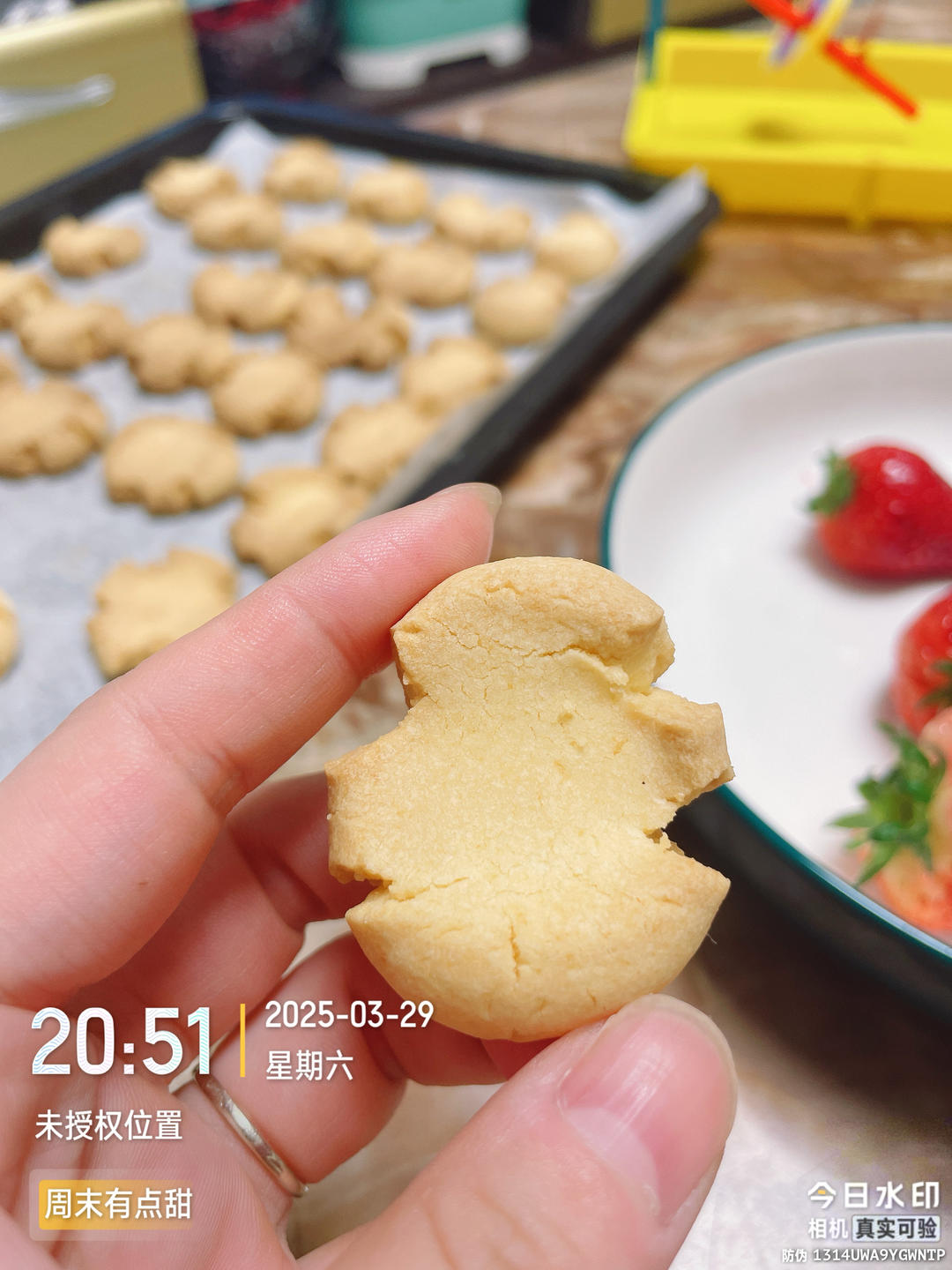 爱的手印——三种口味玛格丽特饼干