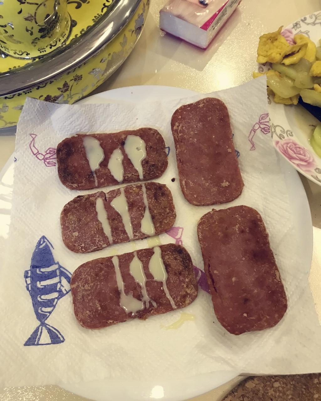 香煎午餐肉
