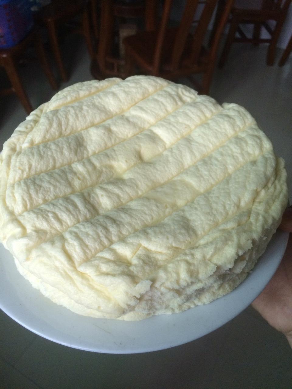 零失败戚风蒸蛋糕（8寸）可做蛋糕胚（另附红丝绒蒸蛋糕做法）