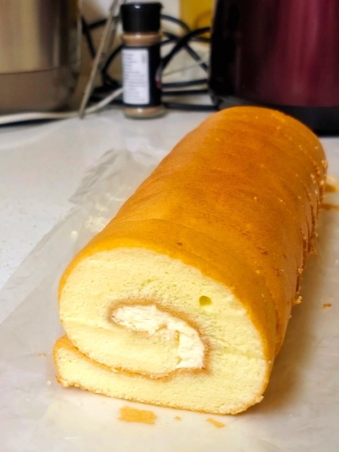 原味基础蛋糕卷(小五卷)