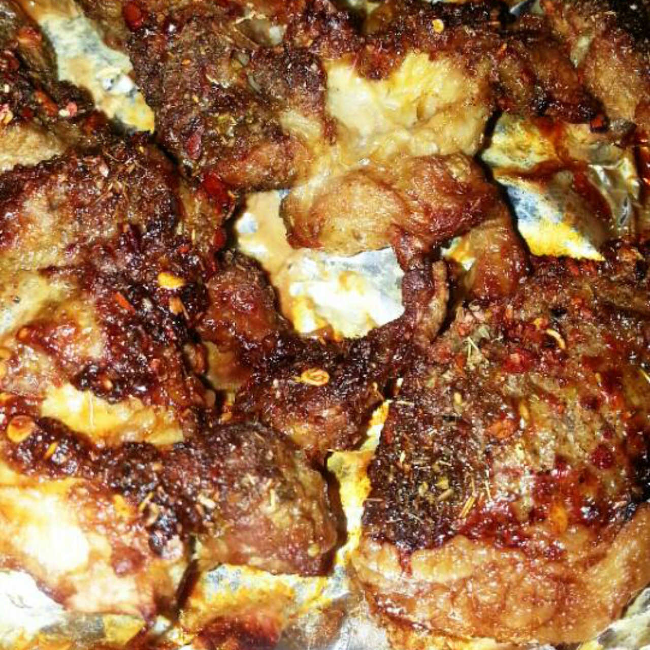 超简单 空气炸锅烤羊排