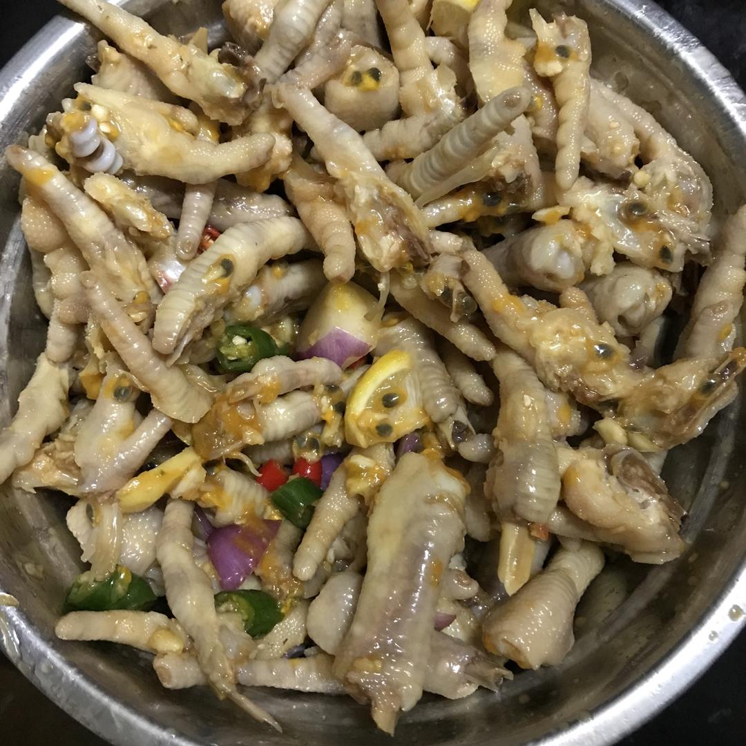 想妈秘制百香果鸡脚（家庭版)