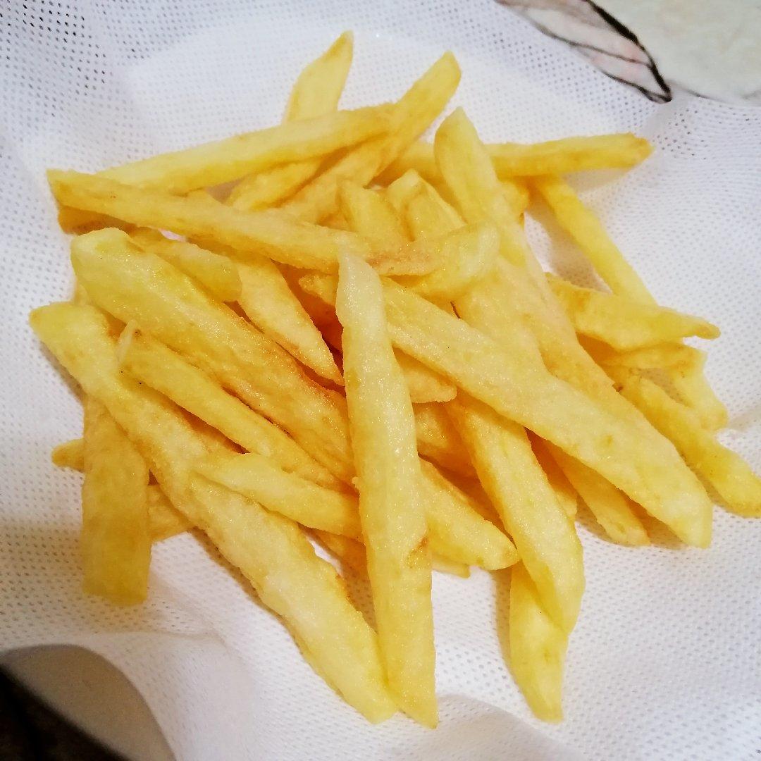 自制炸薯条