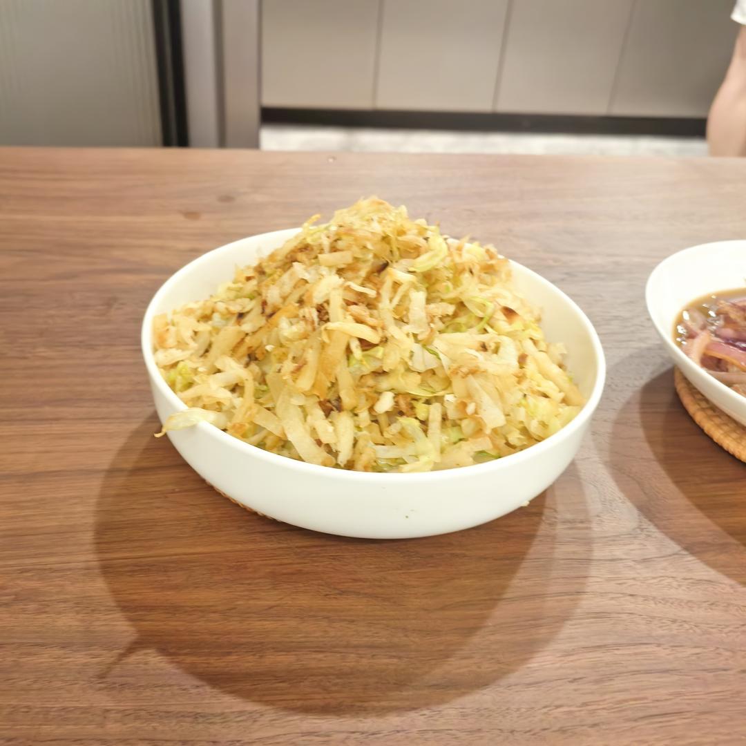 自制炒烙饼
