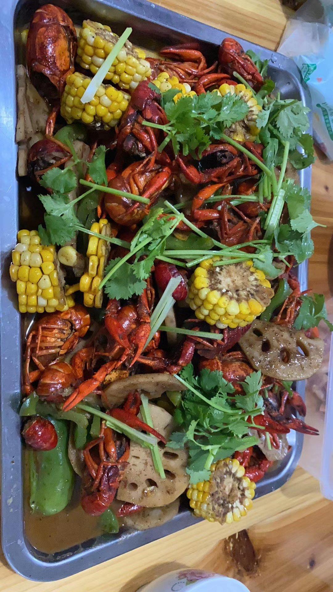 清蒸蒜蓉小龙虾（超详细哟）