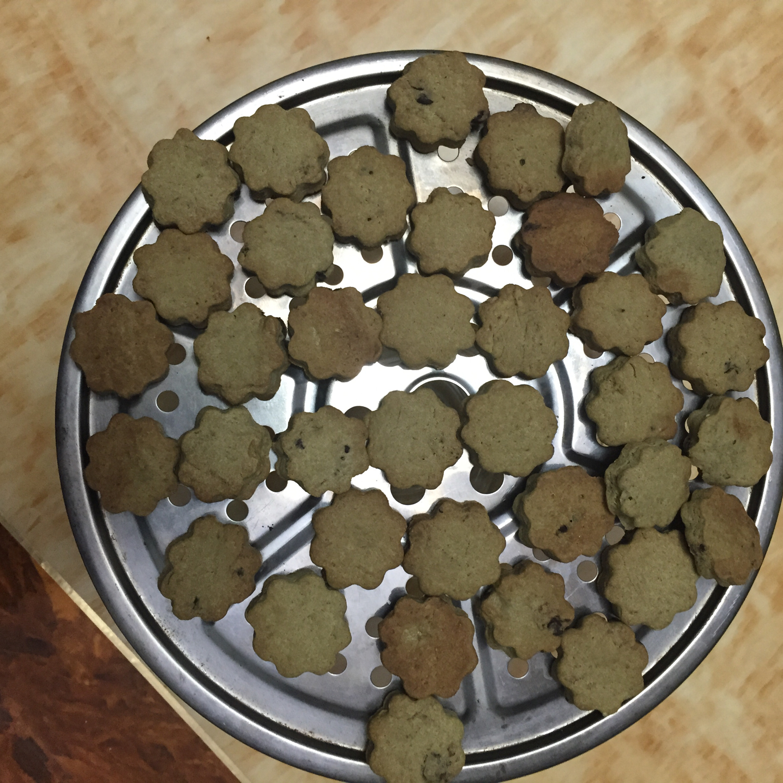 抹茶蔓越莓饼干