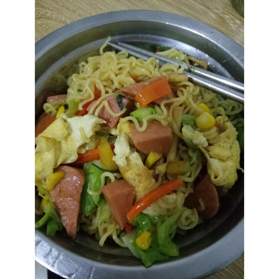 炒方便面