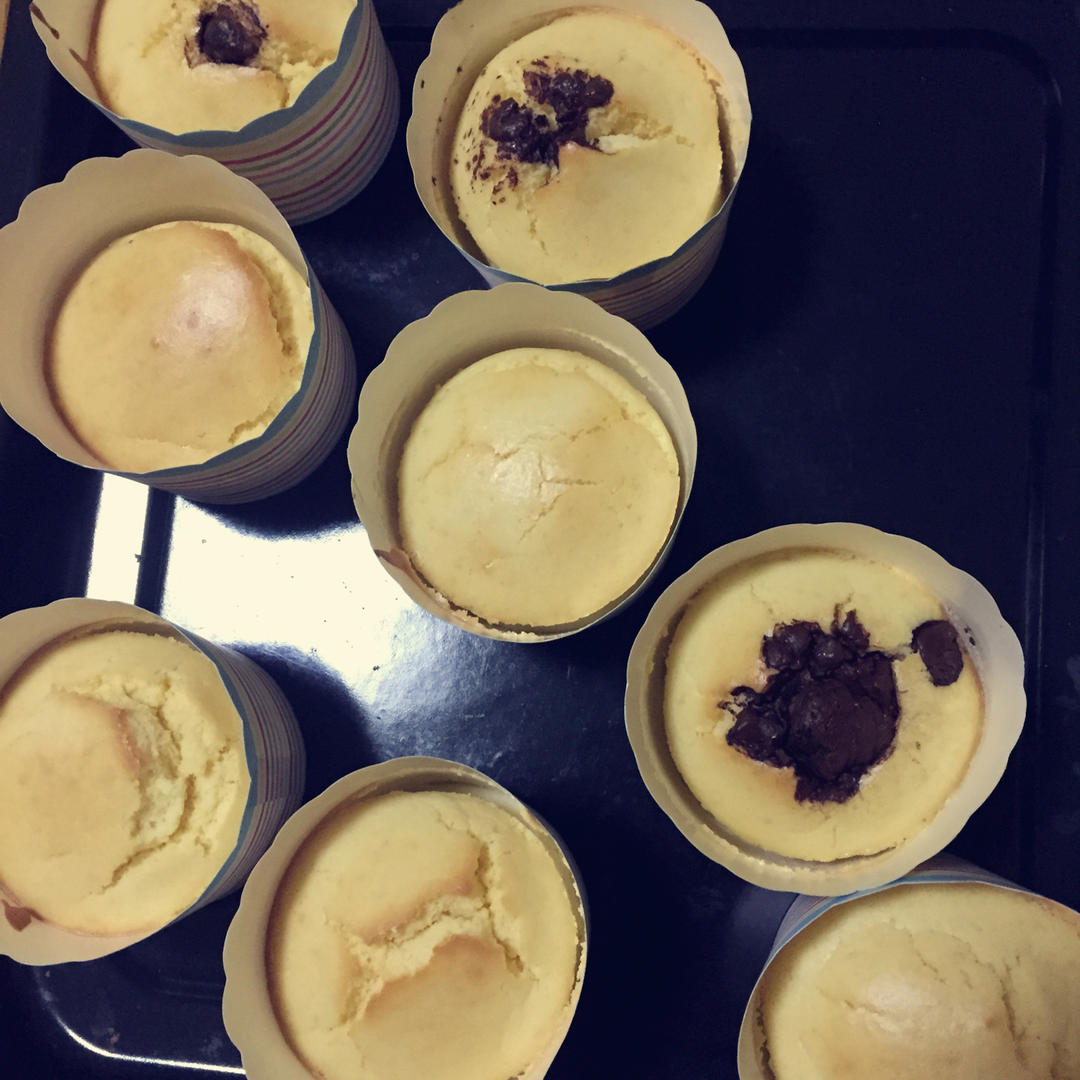 原味海绵纸杯蛋糕（非常适合裱花、盖糖皮的cupcake方子）