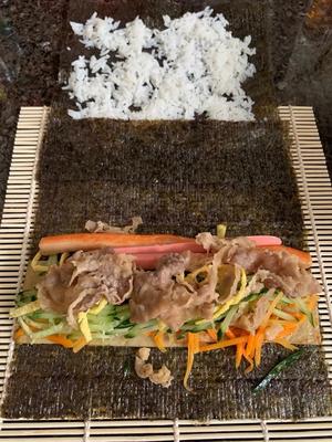 紫菜包饭🍙寿司的做法 步骤5