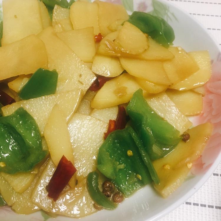 懒人版青椒土豆片