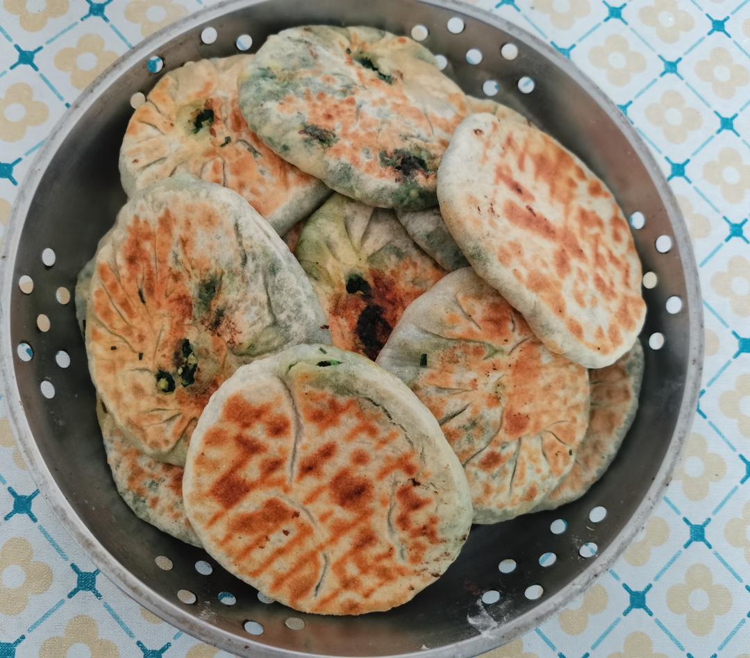 香酥韭菜饼