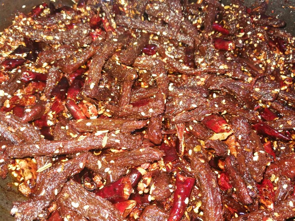 麻辣牛肉干
