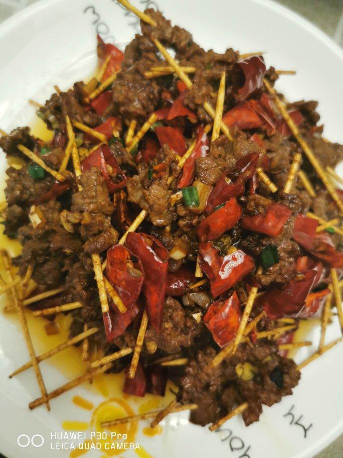 牙签牛肉 道地湖南味