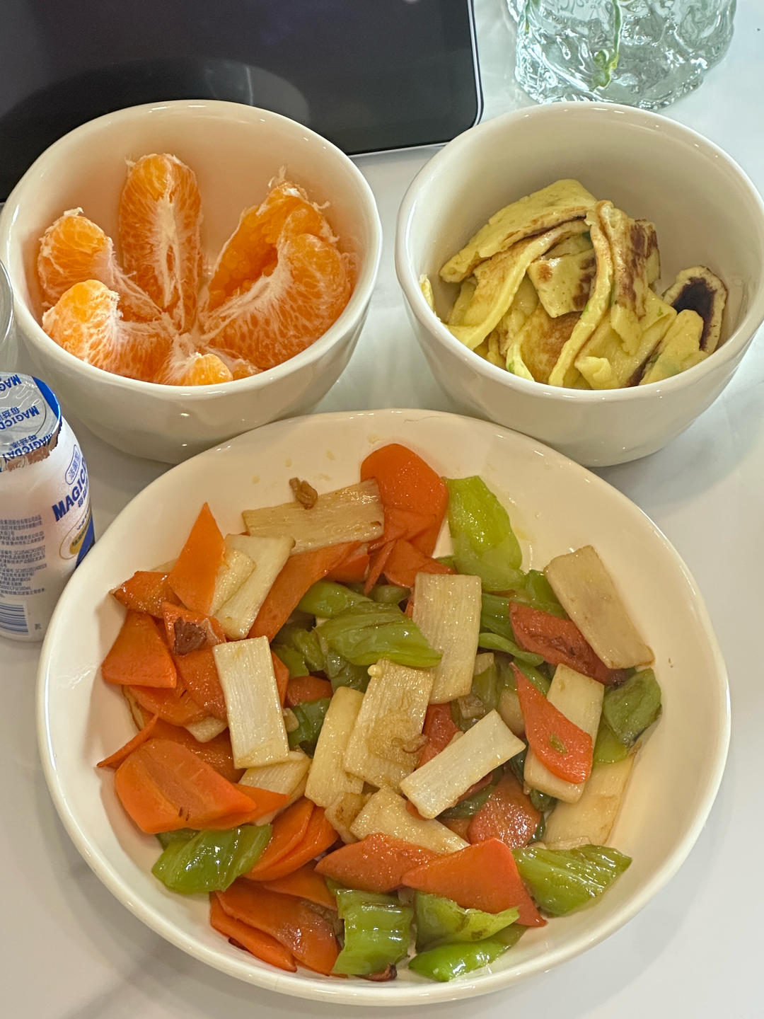 养生食谱之木耳炒山药