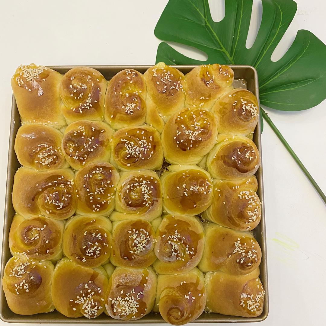 蜂蜜脆底小面包