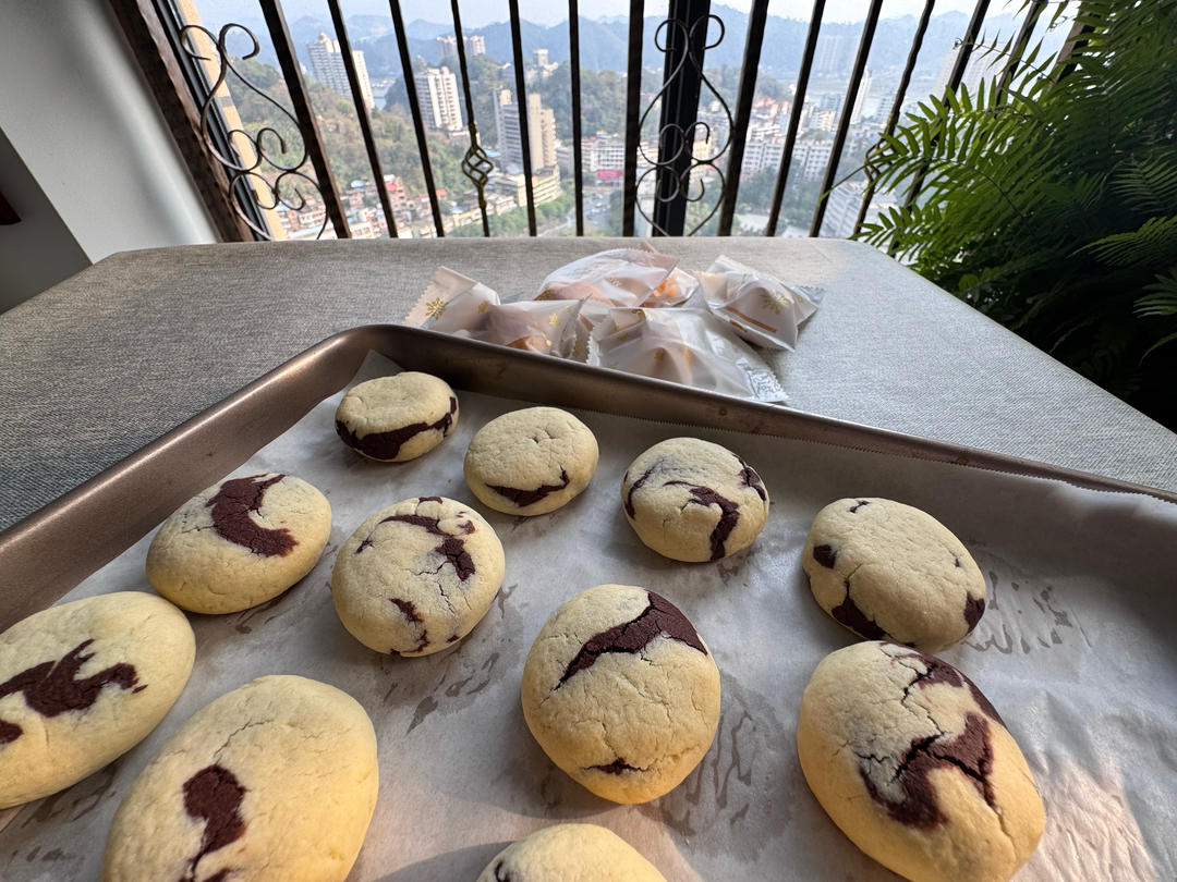 双层布朗尼曲奇