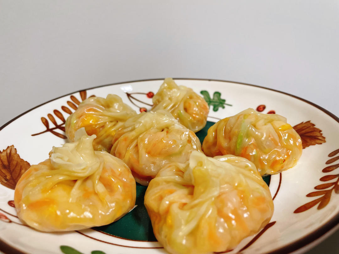 西葫芦虾仁蒸饺