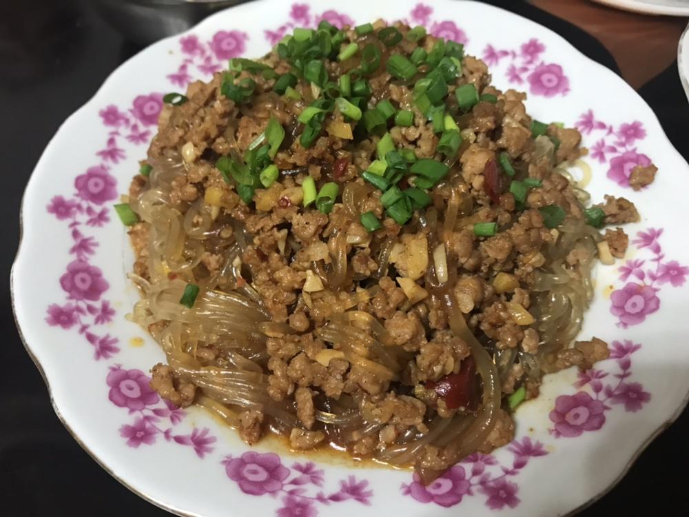 肉末粉丝煲