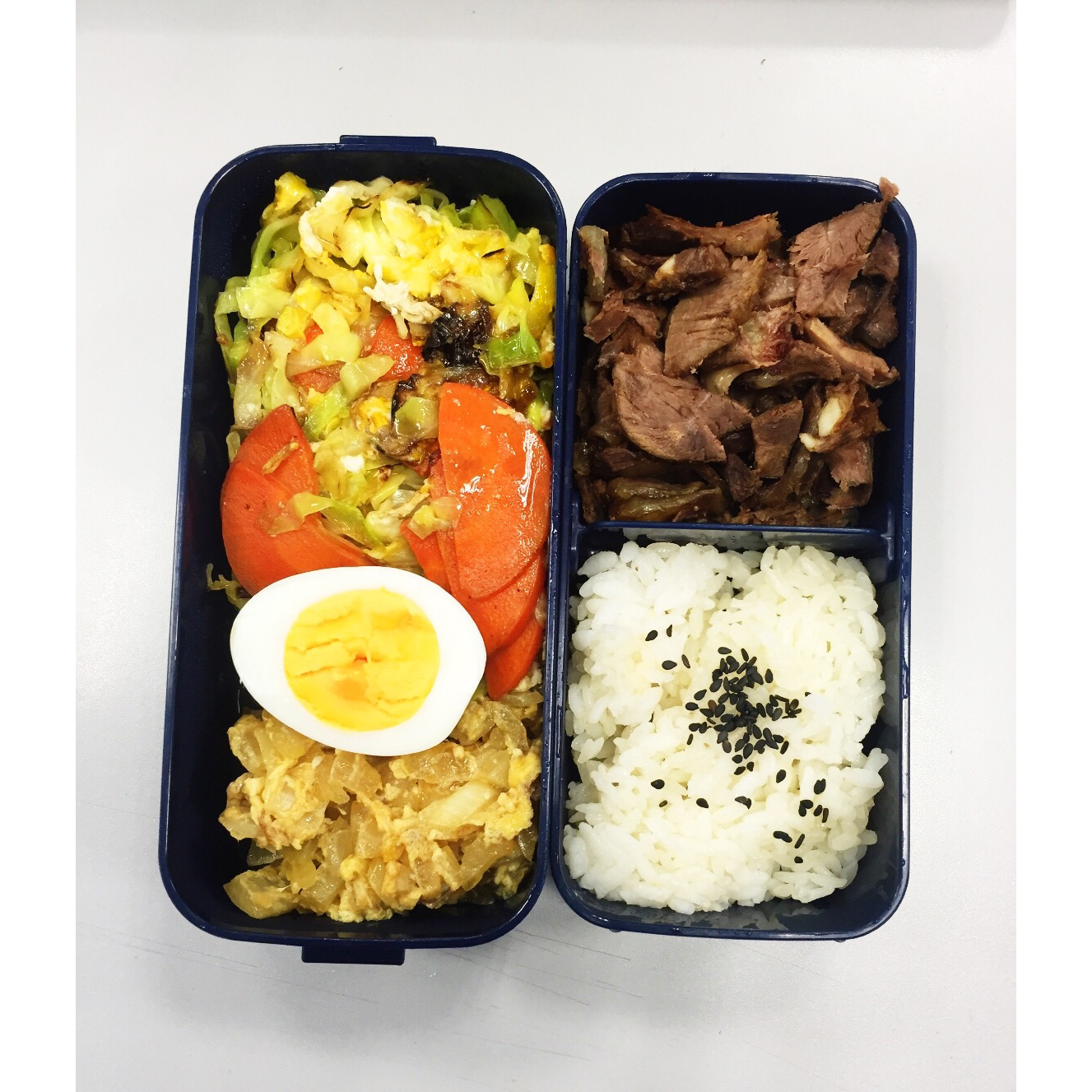 晓晓瑄做的上班族的午餐便当