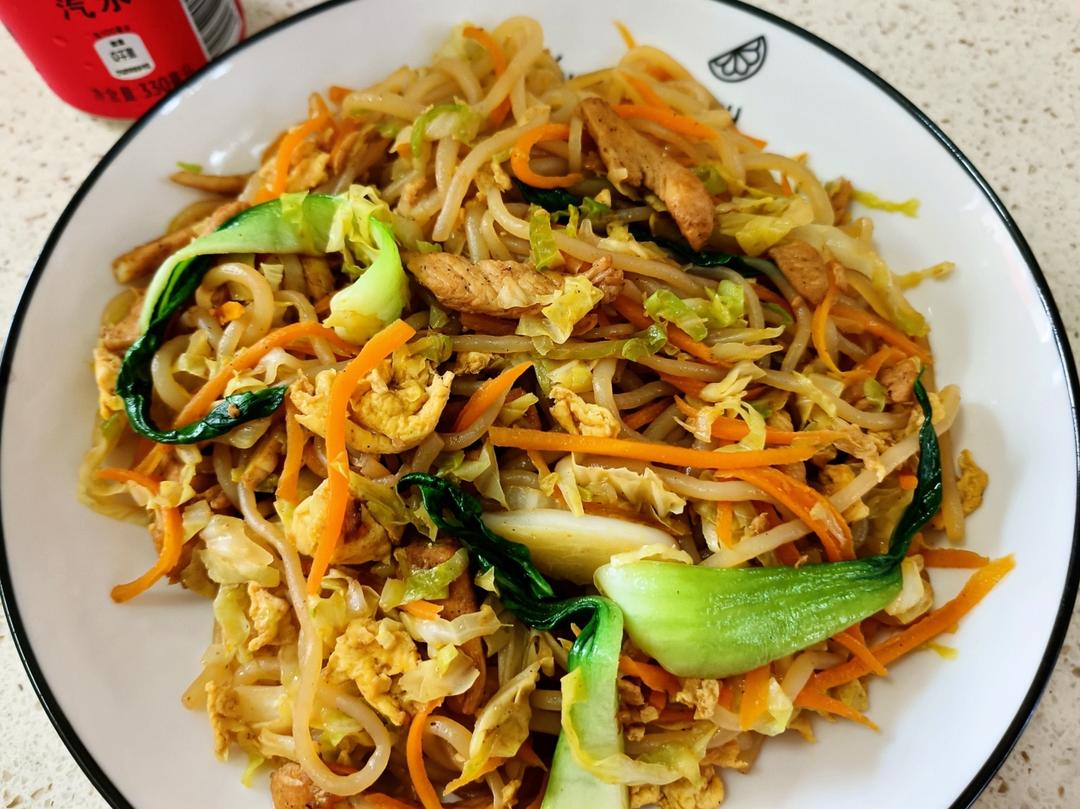 炒魔芋丝（生酮版炒粉）