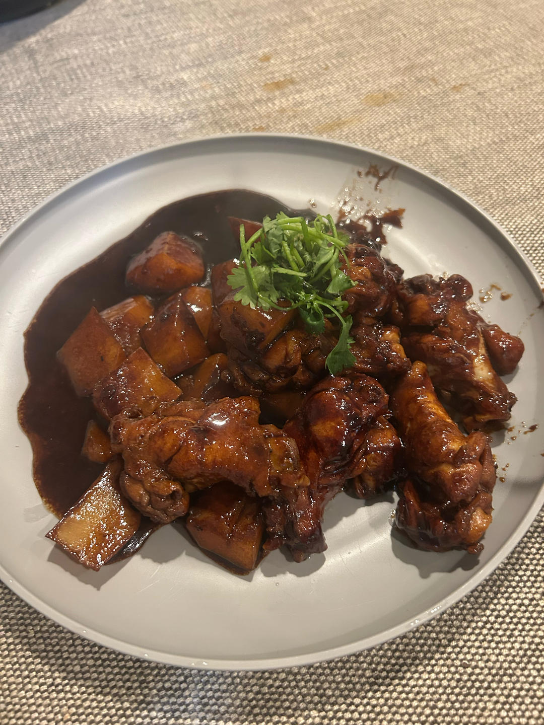 照烧土豆鸡翅根