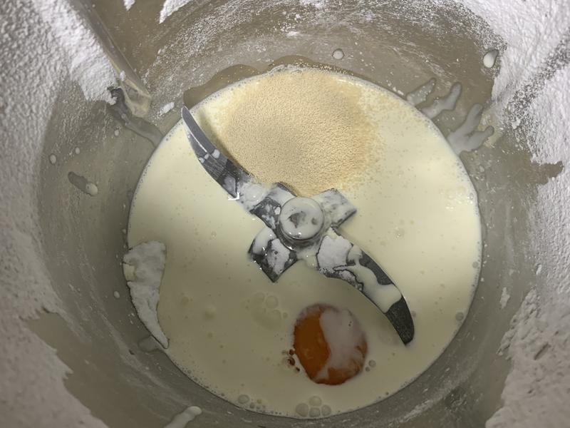 纯奶手撕吐司的做法 步骤1