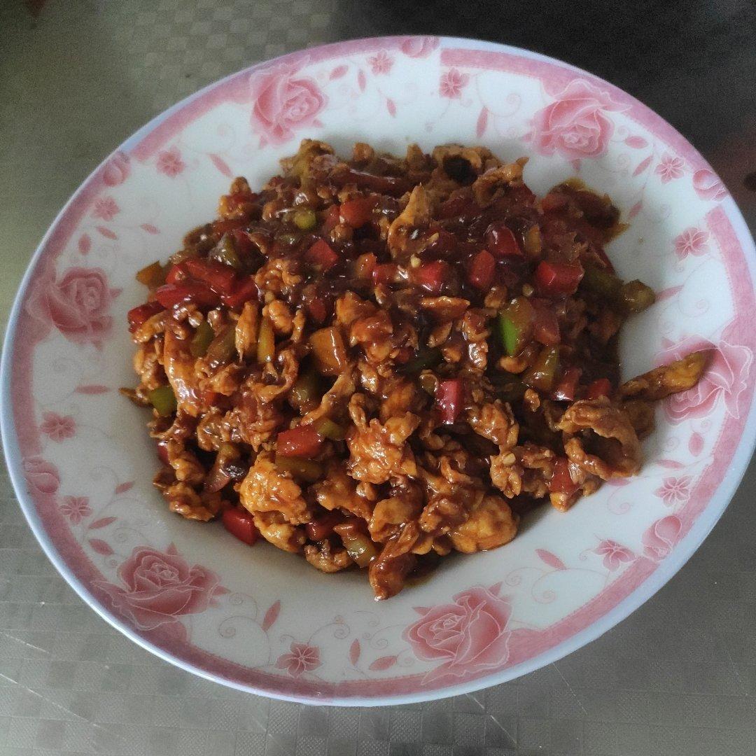 东北青椒鸡蛋酱