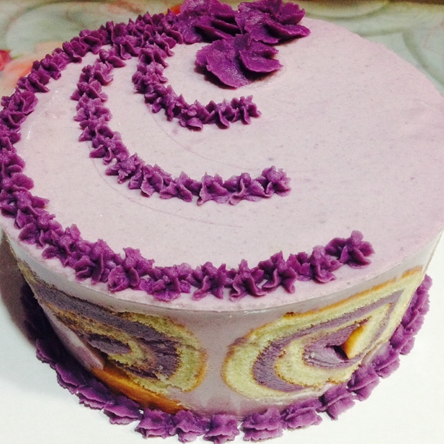 紫薯慕斯（意式蛋白霜版）的做法