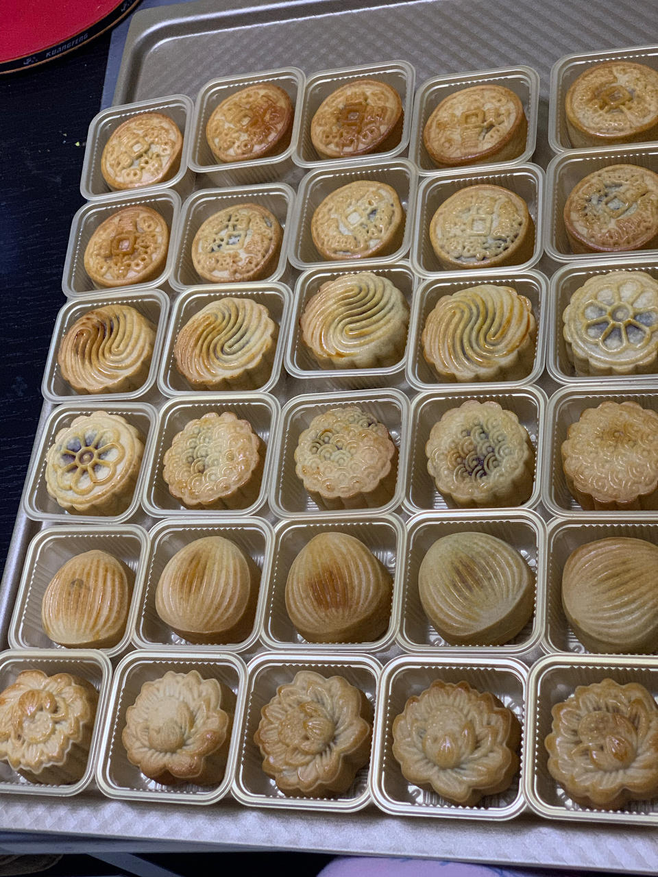广式月饼（纹路清晰的秘密）