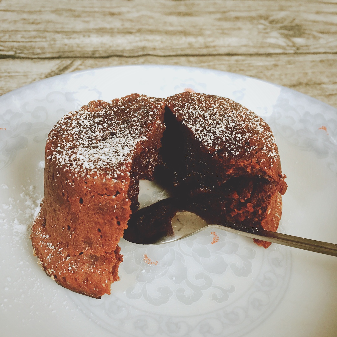 巧克力熔岩蛋糕 Chocolate Molten Lava Cake
