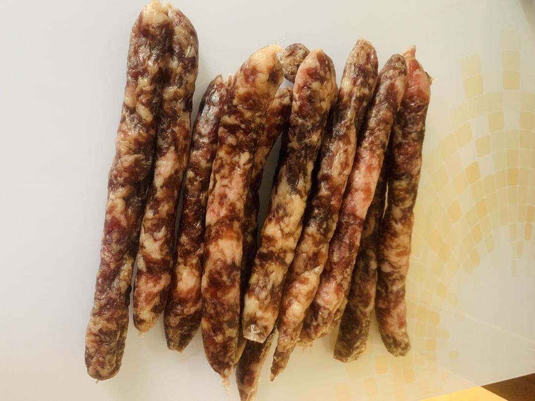 自制广味腊肠