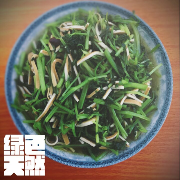 药芹炒香干