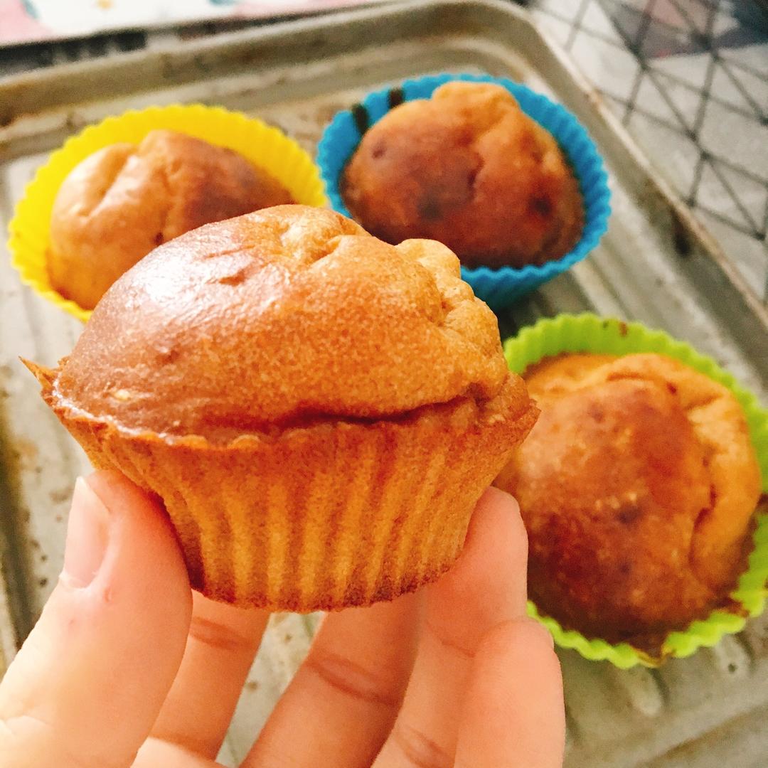 全麦红薯玛芬—低卡无油糖