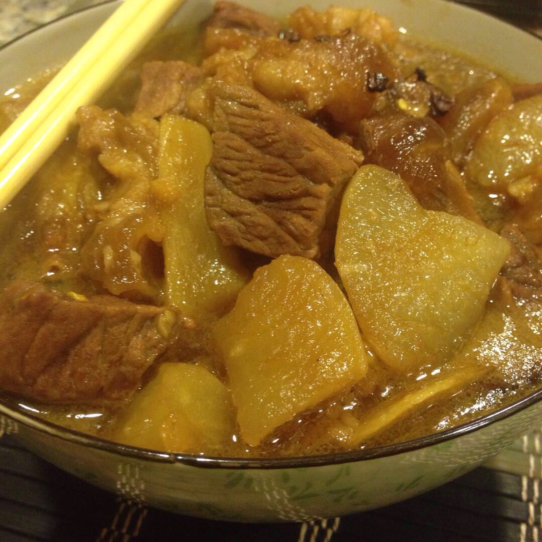 萝卜炖牛腩