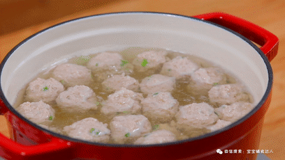 肉丸白菜粉絲煲【寶寶輔食】的做法 步驟5