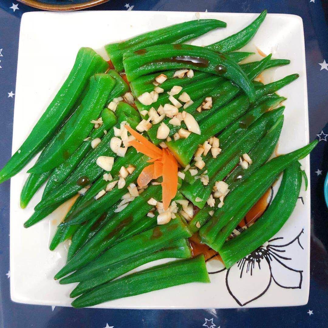 蒜蓉秋葵