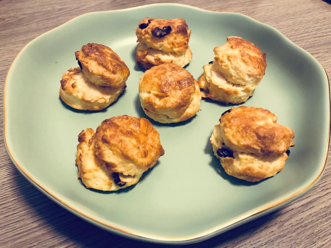 淡奶油司康（空气炸锅）的做法