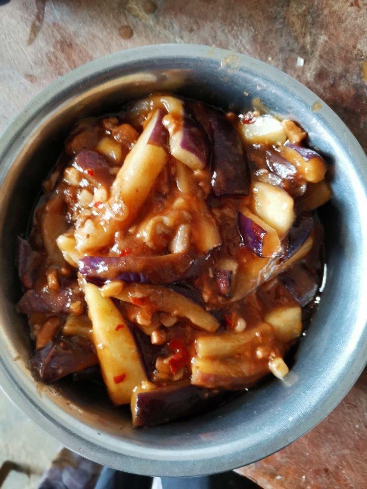 红烧肉沫茄子
