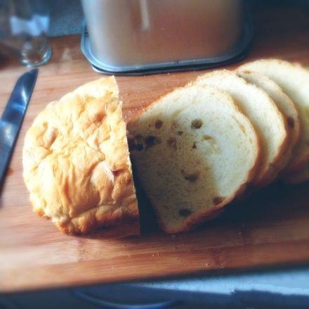 葡萄干酸奶吐司（面包机版）