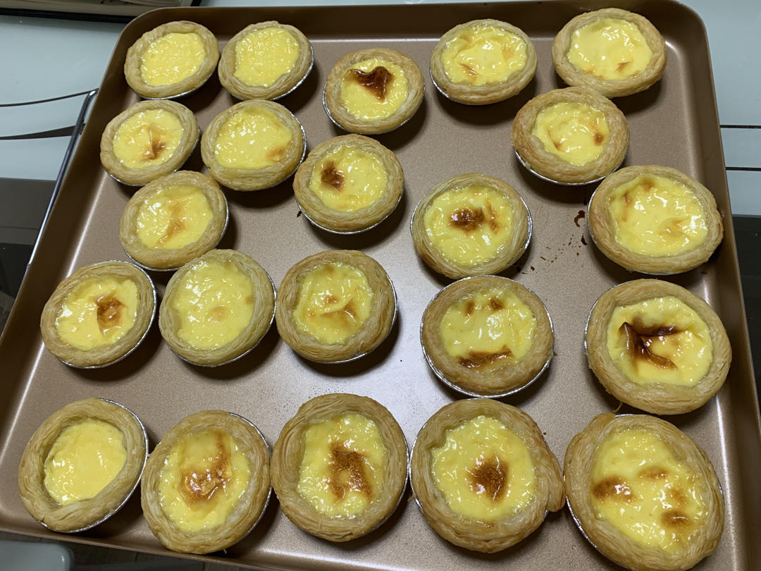 教你做和KFC一样超级好吃的【葡式蛋挞】，吃了根本就停不下来吖