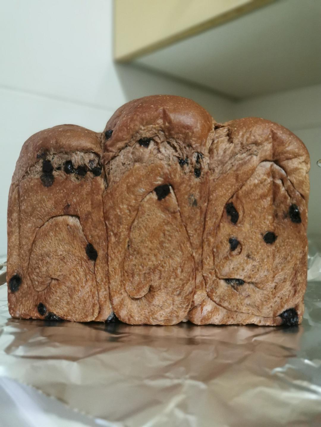 奶油巧克力吐司