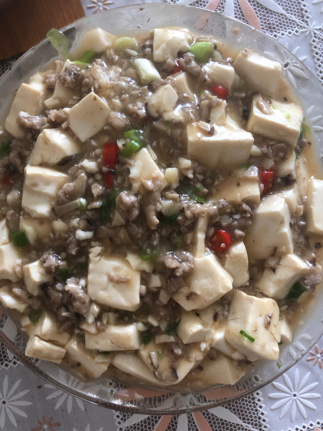 肉末嫩豆腐｜嫩滑口感爽口！这道快手菜超级下饭！！（减脂少油版）